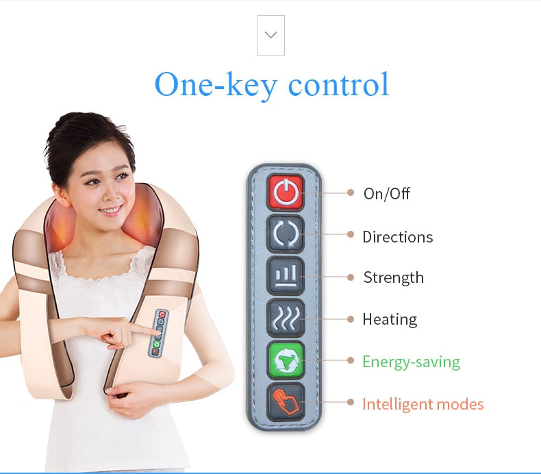 Four-buttons Neck Massager Palono