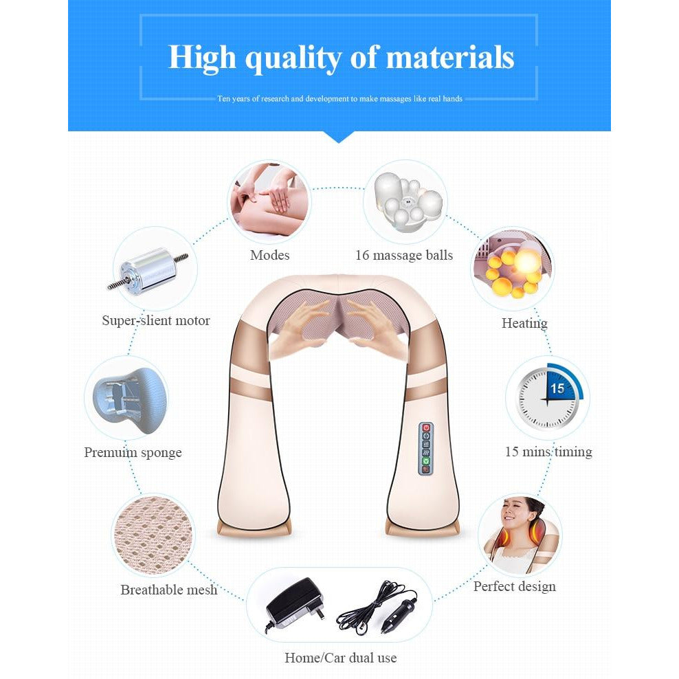 Six-buttons Neck Massager Palono