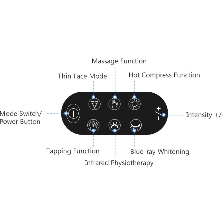 V Line Shape Massager