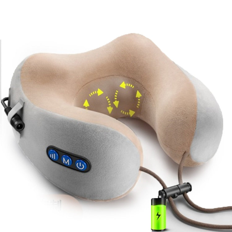 Massage U-Shaped Pillow