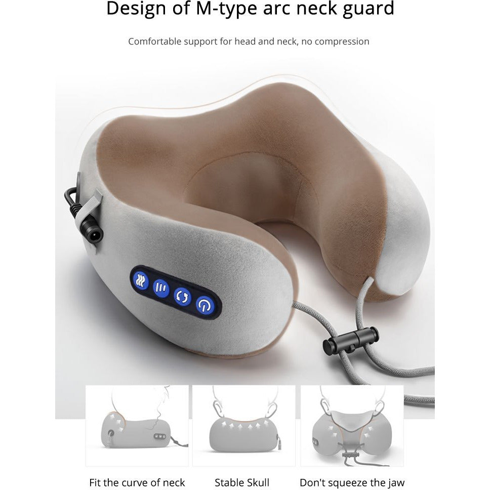Massage U-Shaped Pillow