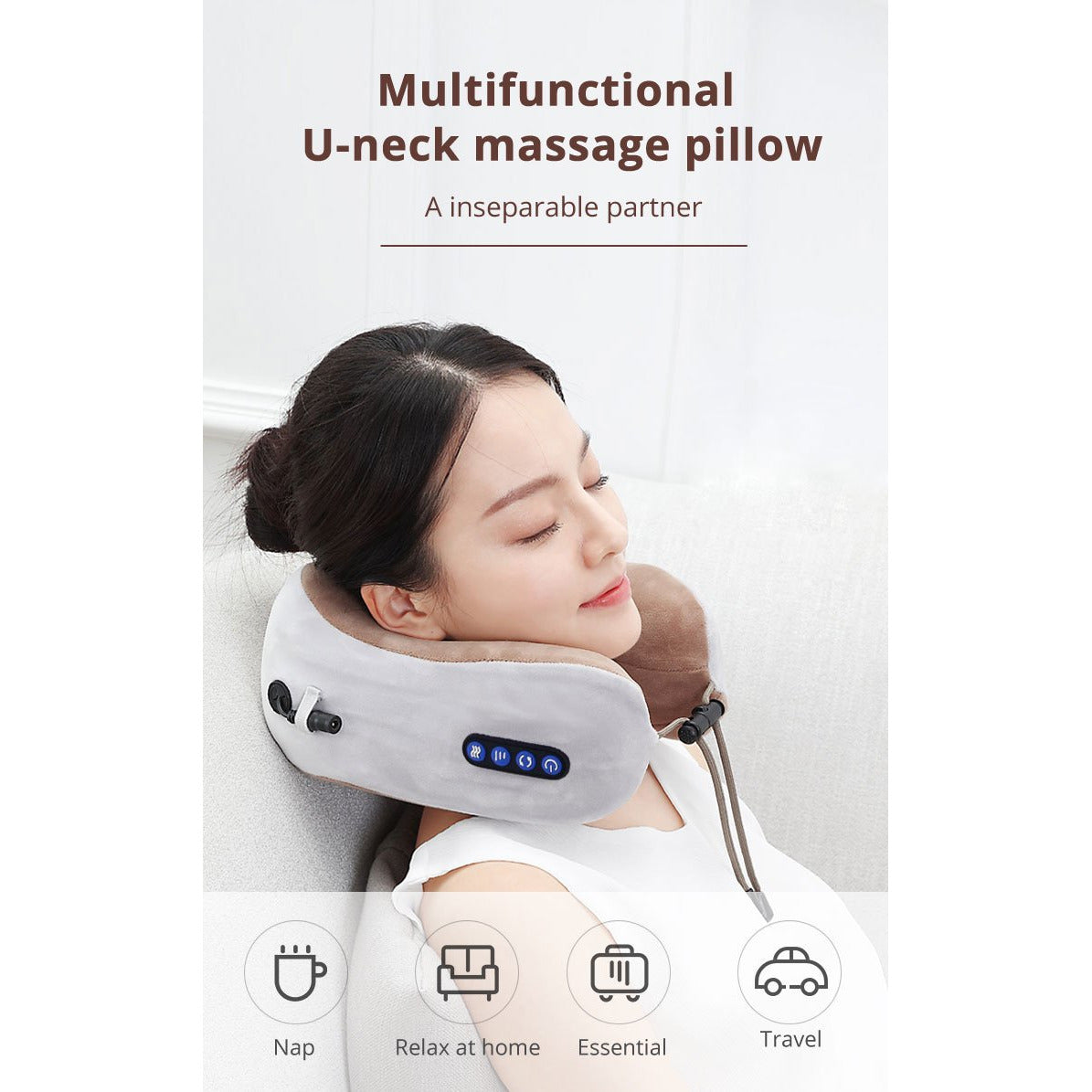 Massage U-Shaped Pillow